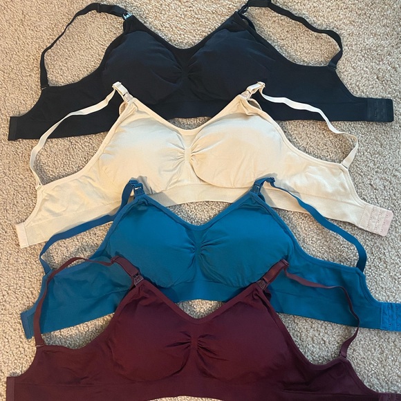 Women's Intimates Set - Black, Cream, Blue, Burgundy - Picture 1 of 9